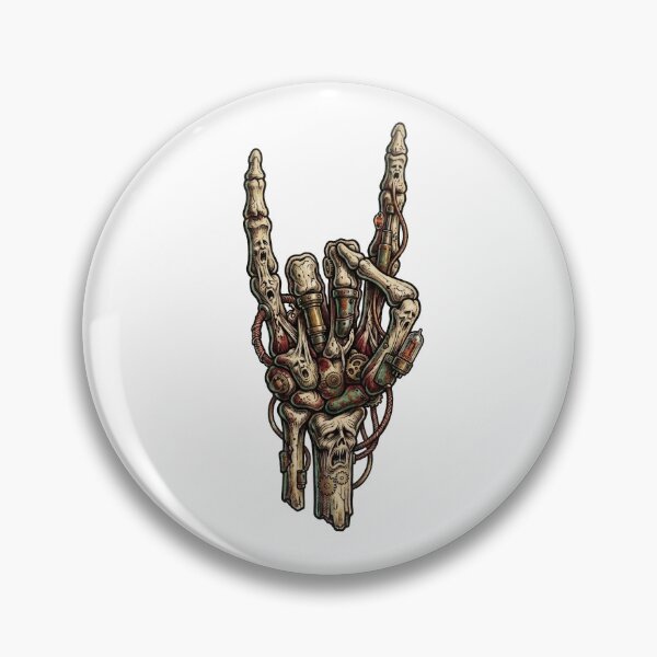 Item preview, Rock and Roll Skeleton Hand designed and sold by SignalStatic.