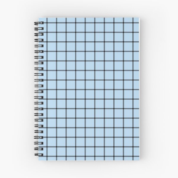Item preview, Ice Blue And Black Mini Gingham Pattern designed and sold by pattern-archive.