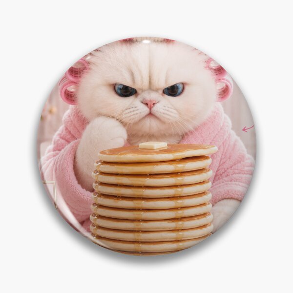 Item preview, Tiny Drama Queen Pancake Inspection designed and sold by LovelyCatGalaxy.