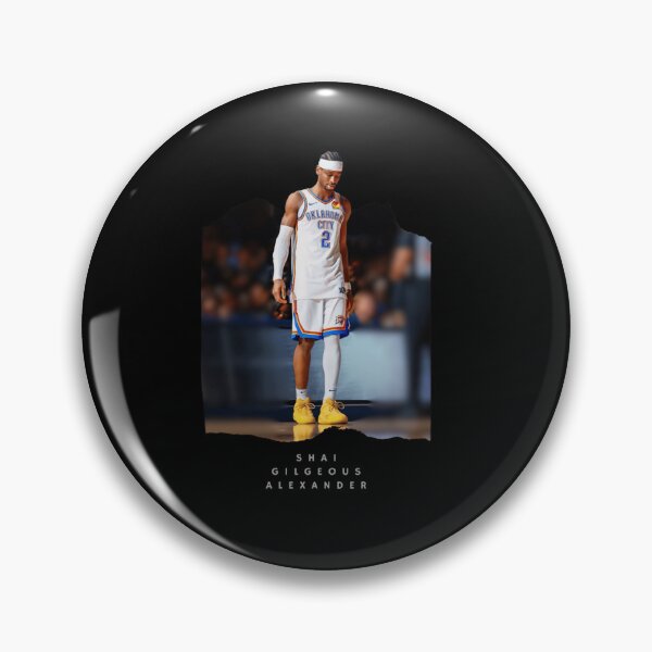 Item preview, Shai Paint Stroke Jersey Basketball Poster Design Today designed and sold by KenzaCoppin.