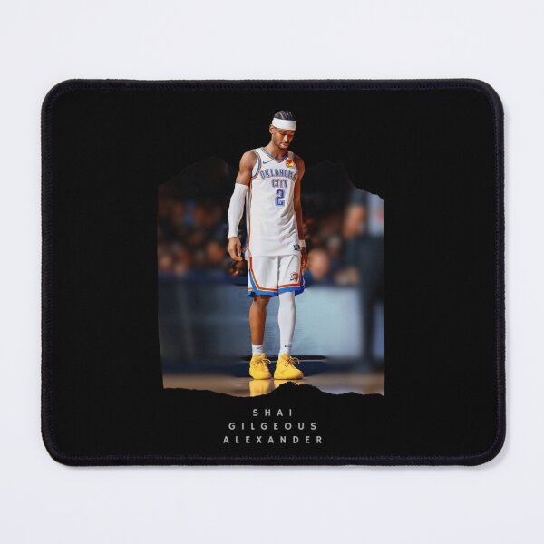Item preview, Shai Paint Stroke Jersey Basketball Poster Design Today designed and sold by KenzaCoppin.
