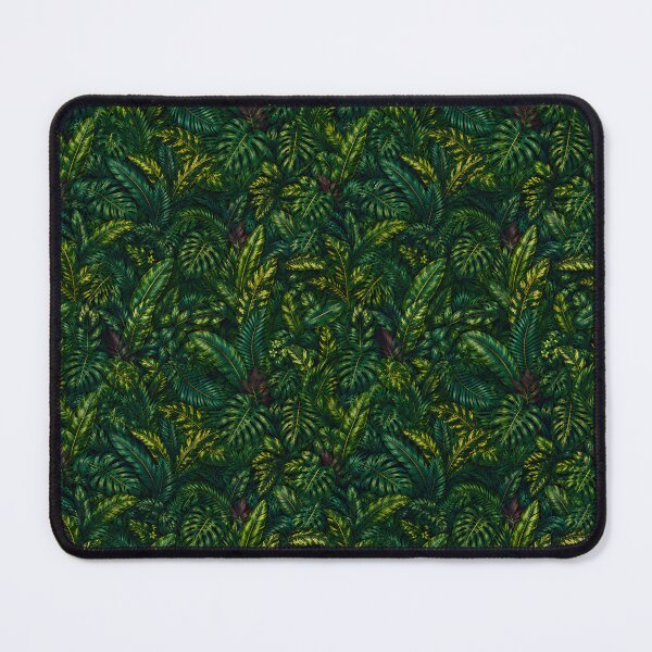 Item preview, Dense Tropical Foliage Pattern 4 designed and sold by SouthWestGraphics.