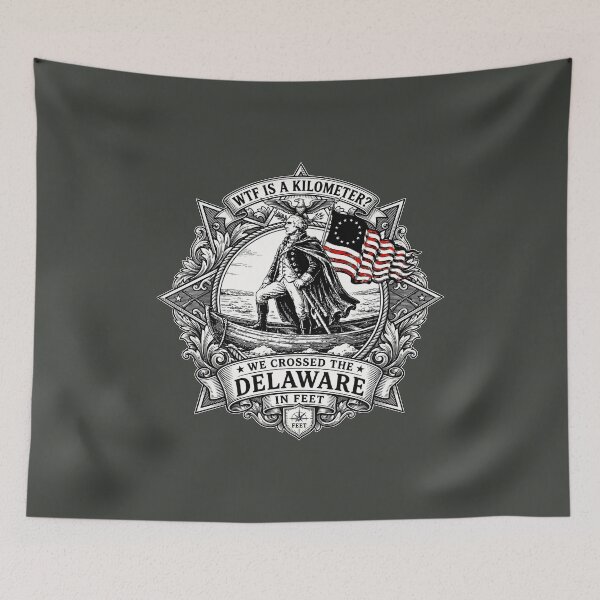 Item preview, Funny WTF is A Kilometer Delaware in Feet USA Humor  designed and sold by gear-posters.
