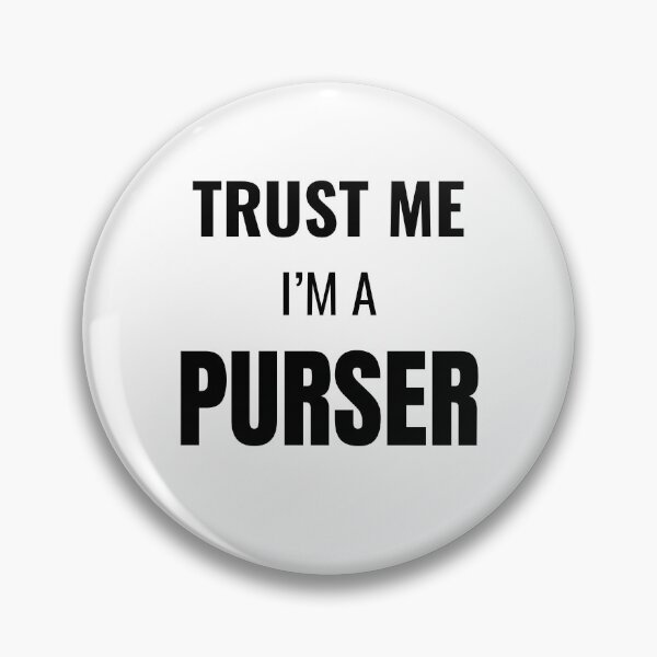 Item preview, Trust Me I'm a Purser (Black) designed and sold by ShipCrewNation.
