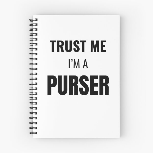 Item preview, Trust Me I'm a Purser (Black) designed and sold by ShipCrewNation.