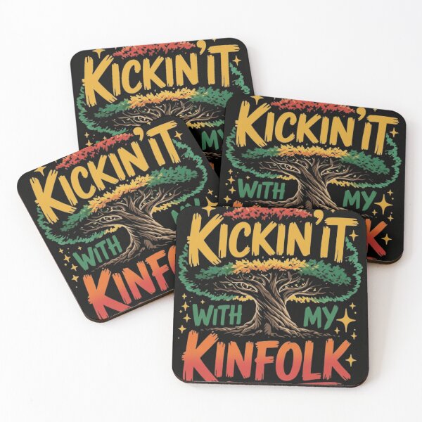 Item preview, Kickin' It With My Kinfolk - Retro Family Reunion Tree designed and sold by haitrieuic96.