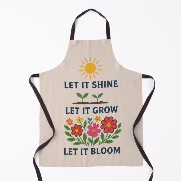 Item preview, Let it Shine Let it Grow Let it Bloom – flower design designed and sold by IsyLaneDesign.