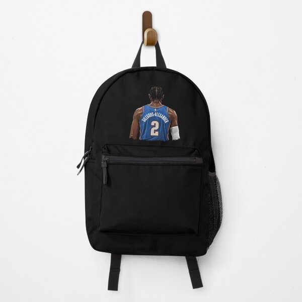 Item preview, Shai Blue Jersey Back Basketball Poster Design Today designed and sold by KenzaCoppin.