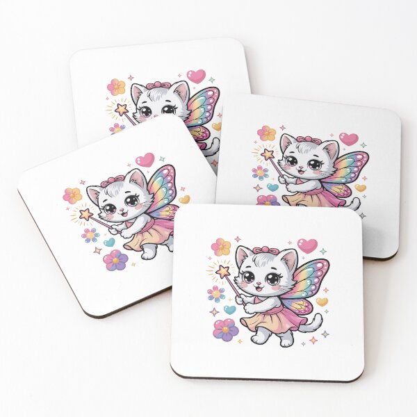 Item preview, Fairy Cat with Magic Wand designed and sold by jkrphoto.