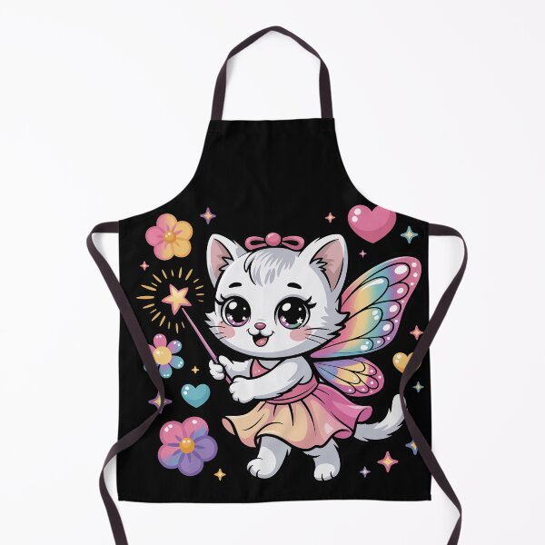 Item preview, Fairy Cat with Magic Wand designed and sold by jkrphoto.