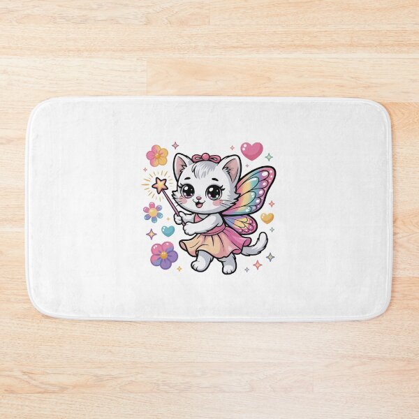 Item preview, Fairy Cat with Magic Wand designed and sold by jkrphoto.