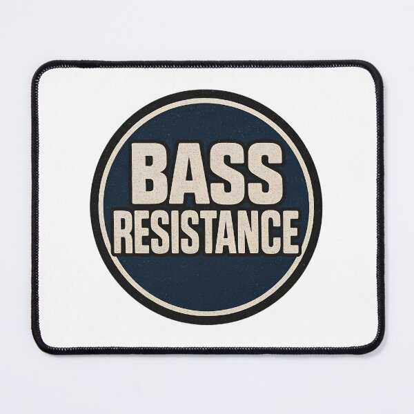 Item preview, Bass Resistance – Underground Bass Culture Design designed and sold by |TRSSHOP|.