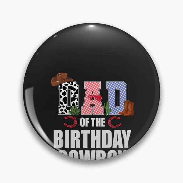 Item preview, Dad of the Birthday Cowboy Family Party Decorations Boys designed and sold by CriseldaBruning.