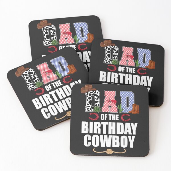 Item preview, Dad of the Birthday Cowboy Family Party Decorations Boys designed and sold by CriseldaBruning.