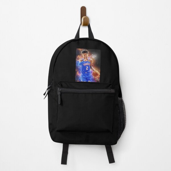 Item preview, Shai Electric Court Action Basketball Poster Design Today designed and sold by KenzaCoppin.