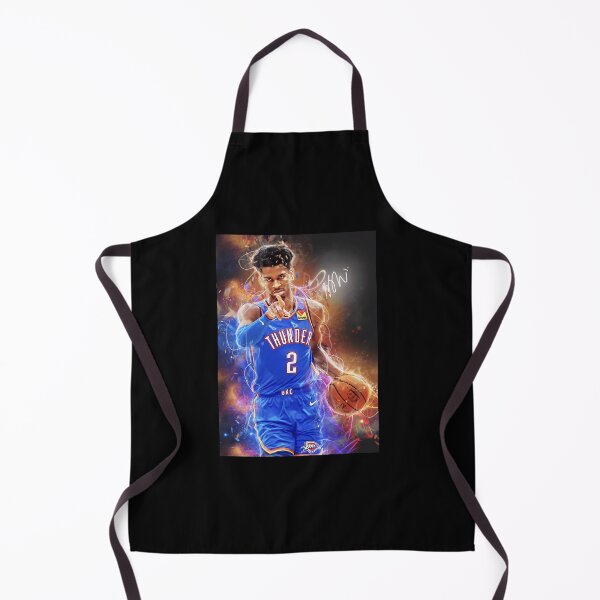Item preview, Shai Electric Court Action Basketball Poster Design Today designed and sold by KenzaCoppin.