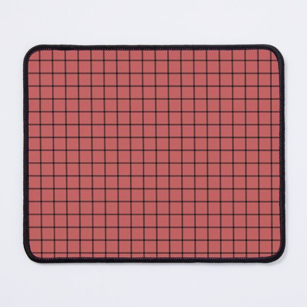 Item preview, Pastel Red And Black Mini Gingham Pattern designed and sold by pattern-archive.