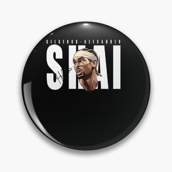 Item preview, Shai Bold SGA Portrait Basketball Poster Design Today designed and sold by KenzaCoppin.