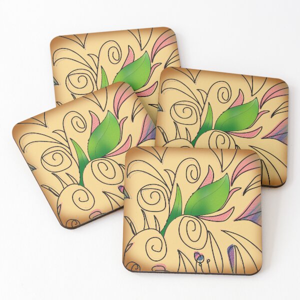 Item preview, floral art designed and sold by mzindiaART.