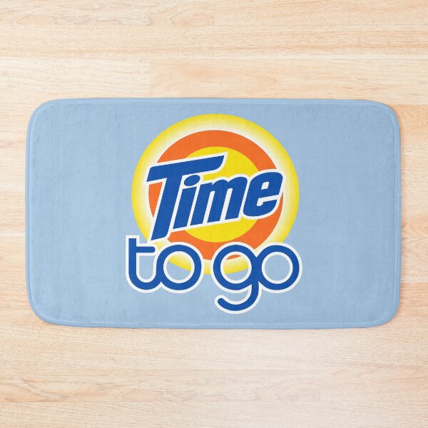 Item preview, Time To Go – Funny Detergent Parody Logo designed and sold by VoglR.