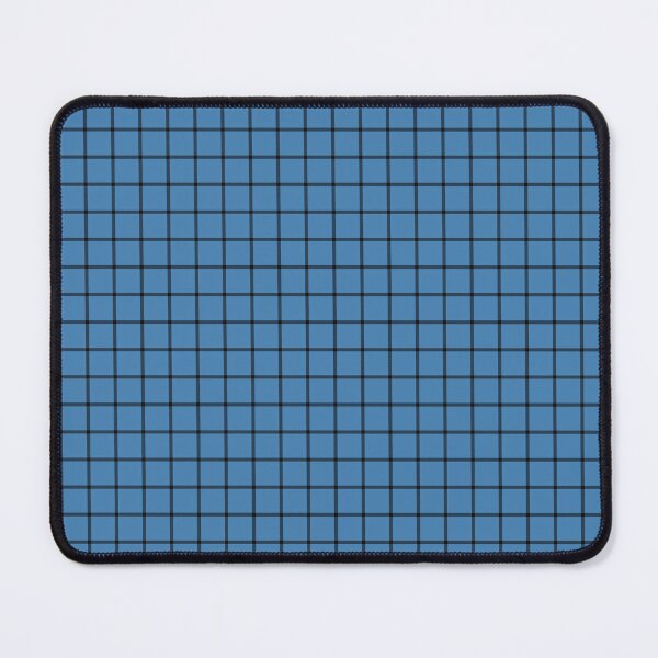 Item preview, Steel Blue And Black Mini Gingham Pattern designed and sold by pattern-archive.