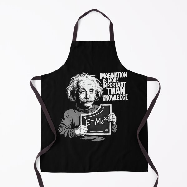 Item preview, Imagination Is More Important Than Knowledge Quote Design designed and sold by Ekonolotie.