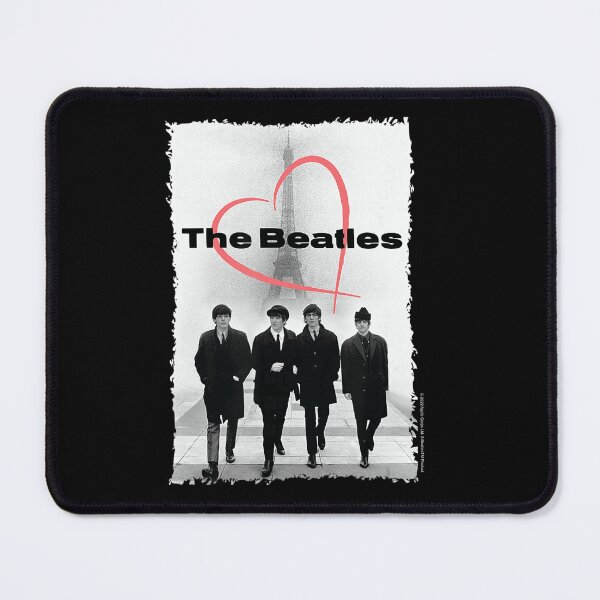 Item preview, Beatles Paris Heart Music Graphic Poster Design Today designed and sold by JayiaGribbleu.