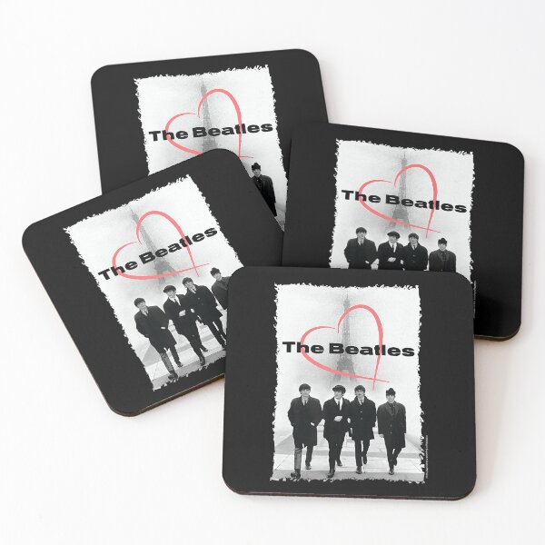 Item preview, Beatles Paris Heart Music Graphic Poster Design Today designed and sold by JayiaGribbleu.