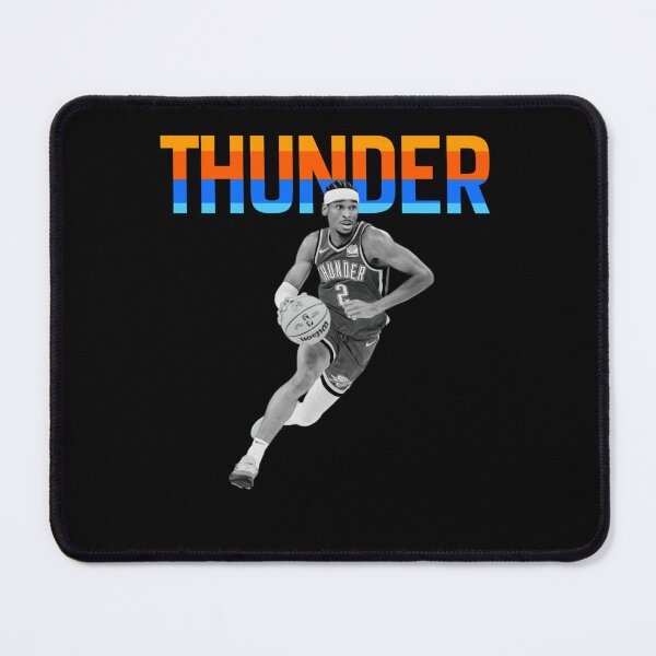 Item preview, Shai Thunder Typography Basketball Player Poster Design Today designed and sold by KenzaCoppin.