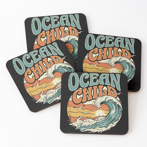 Item preview, Retro 70s Ocean Child Vintage Wave Sunset designed and sold by TeNovaStudio.