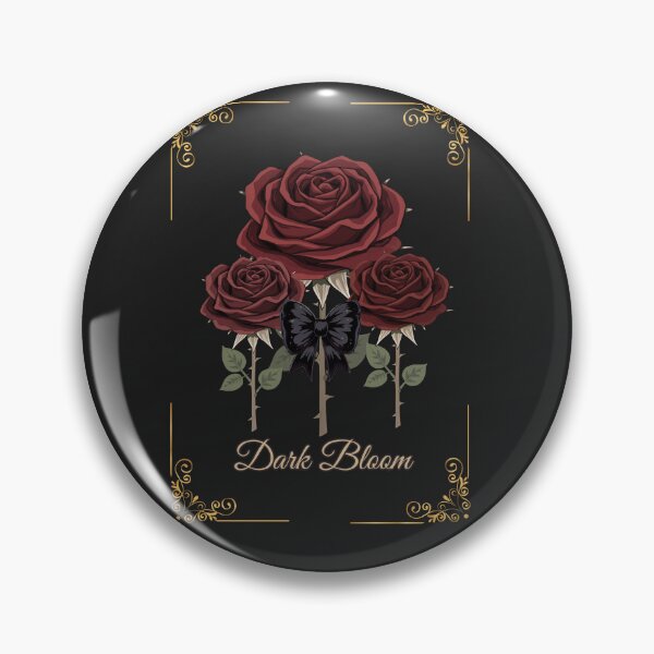 Item preview, Dark Bloom Rose Gothic Coquette // Moody gothic romance black designed and sold by Creativ_Design.