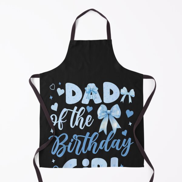 Item preview, Dad of The Birthday Girl Bow Blue Cute Matching Family Party designed and sold by CriseldaBruning.
