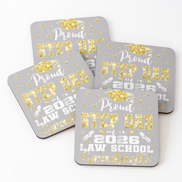 Item preview, Proud Step Dad of 2026 Class Law School Graduate Family designed and sold by GreggRoss.