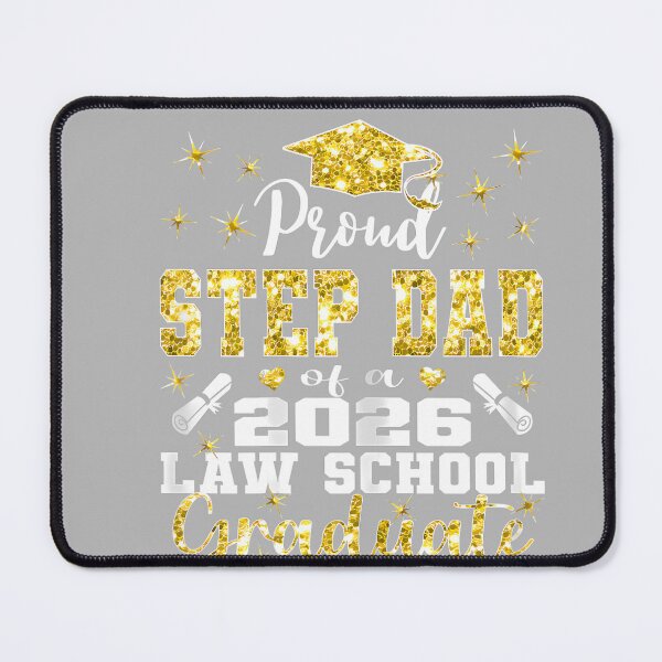 Item preview, Proud Step Dad of 2026 Class Law School Graduate Family designed and sold by GreggRoss.