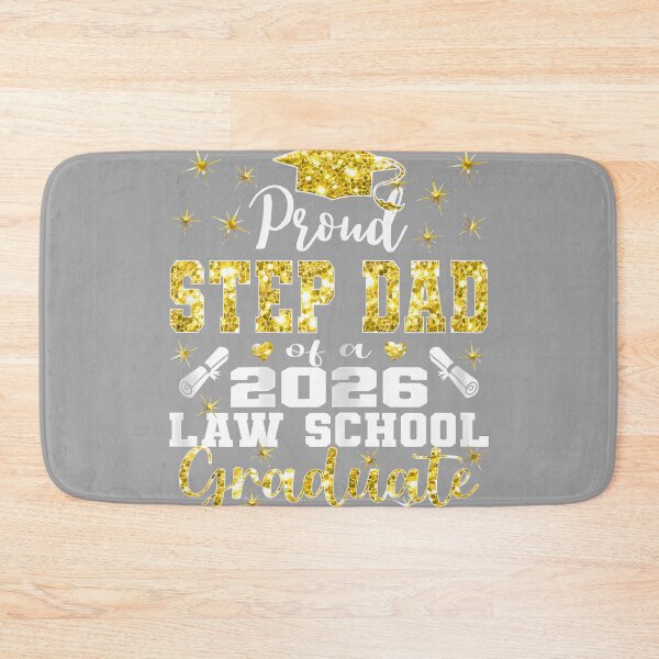 Item preview, Proud Step Dad of 2026 Class Law School Graduate Family designed and sold by GreggRoss.