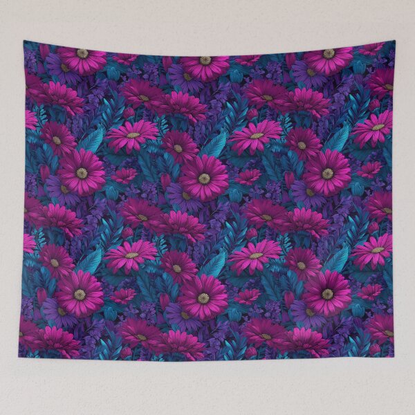 Item preview, Classic Daisy Print  - Flower Bouquet Pattern   - Secret Santa Gifts designed and sold by RoyalStarsPatts.