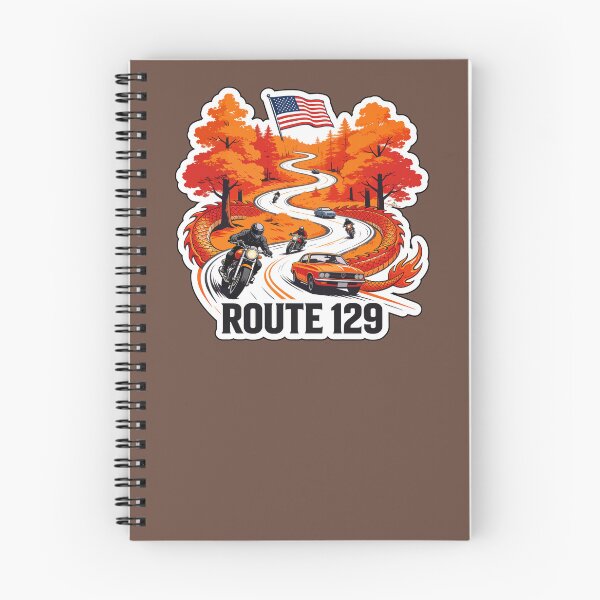 Item preview, Tail of the Dragon Road US 129 Motorcycle Sports Car Sticker & T-Shirt 08 designed and sold by OuterShellUK.