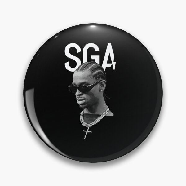 Item preview, Shai Monochrome Shades Basketball Portrait Poster Design Today designed and sold by KenzaCoppin.