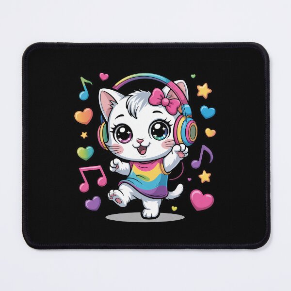 Item preview, Cat with Headphones designed and sold by jkrphoto.