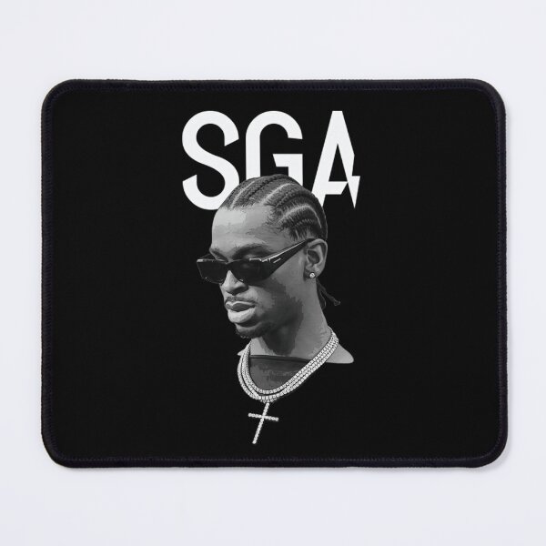 Item preview, Shai Monochrome Shades Basketball Portrait Poster Design Today designed and sold by KenzaCoppin.