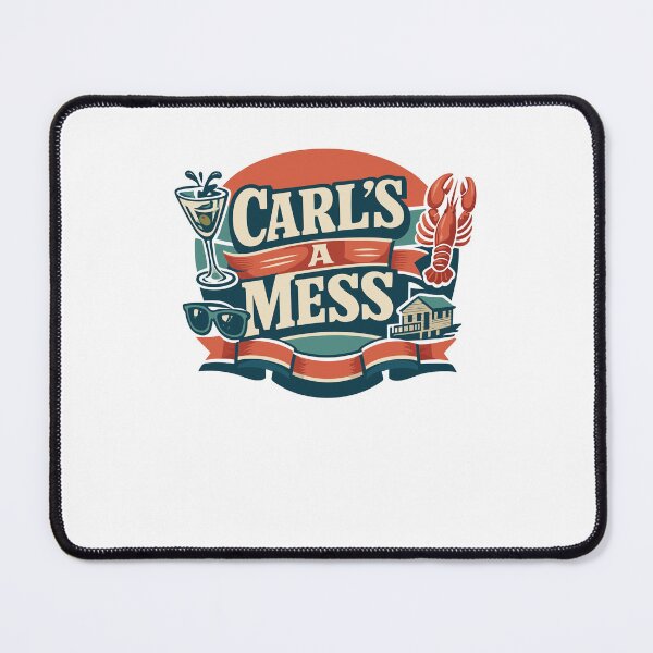 Item preview, Carl’s A Mess Funny Seafood Restaurant Parody designed and sold by jinajinawoodood.