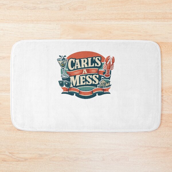 Item preview, Carl’s A Mess Funny Seafood Restaurant Parody designed and sold by jinajinawoodood.