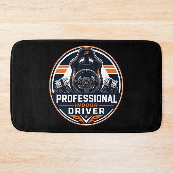 Item preview, Professional Indoor Driver Circular Sim Racing Emblem Badge designed and sold by Fenay Designs.