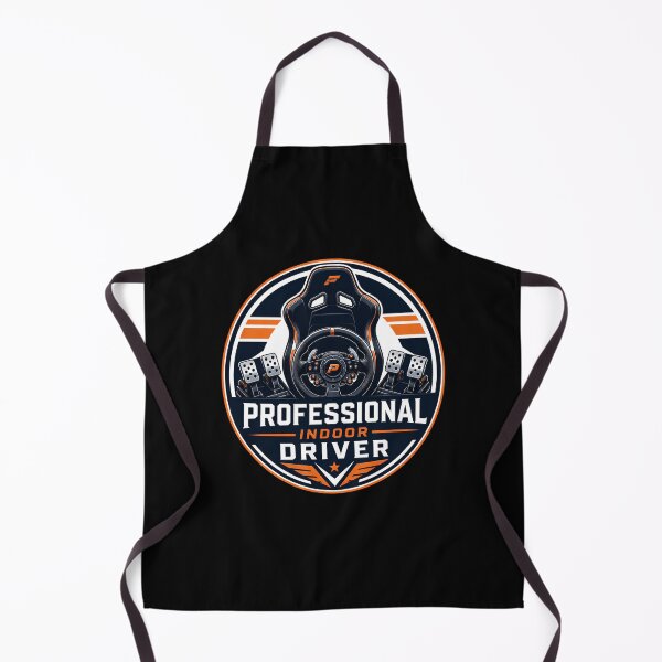 Item preview, Professional Indoor Driver Circular Sim Racing Emblem Badge designed and sold by Fenay Designs.