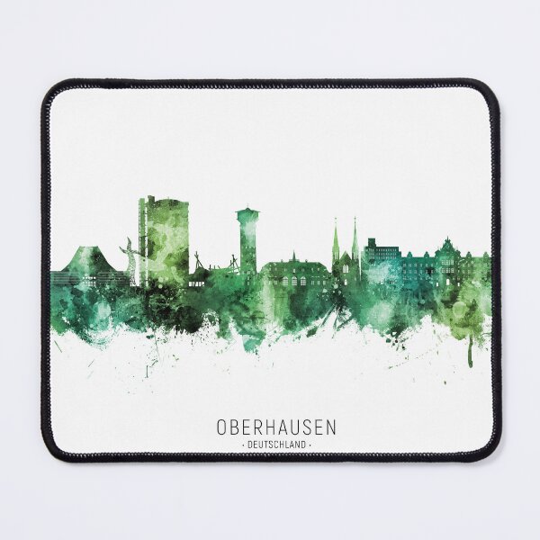 Item preview, Oberhausen Germany Skyline designed and sold by ArtPrints.
