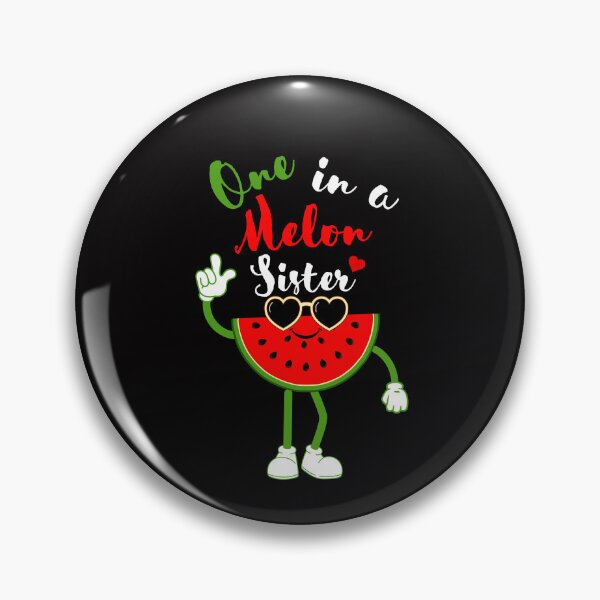 Item preview,  Funny Retro One in a Melon Sister designed and sold by WeirdlyRare.