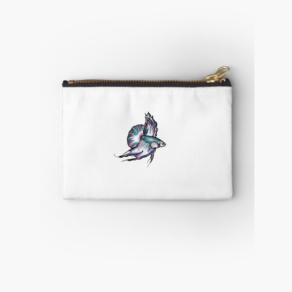 Item preview, Pastel Betta Fish Ink Illustration designed and sold by AsIceAndDesire.