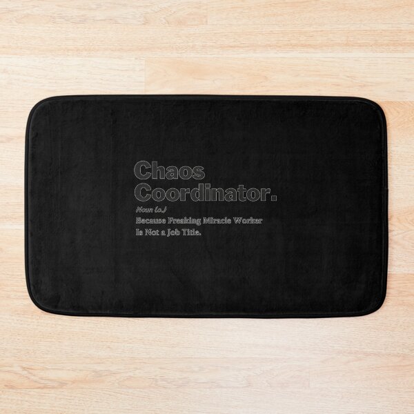 Item preview, Chaos Coordinator Funny Office Job Title Humor designed and sold by Ekonolotie.