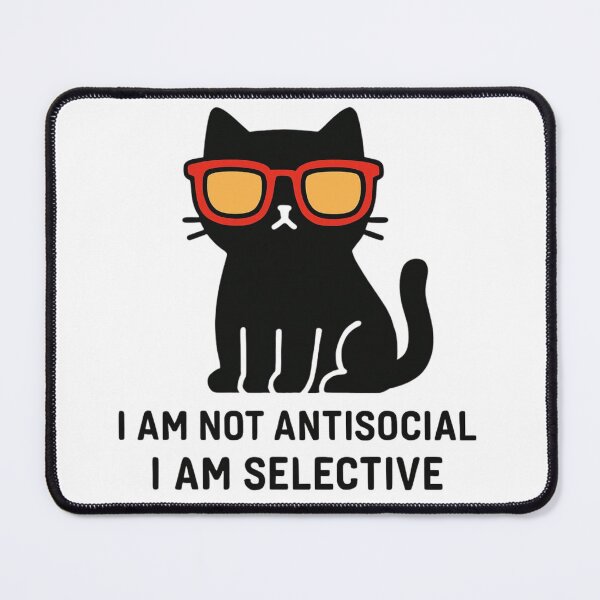Item preview, Black Cat T-shirt with Sunglasses (Humorous) designed and sold by QuentinDelarbre.