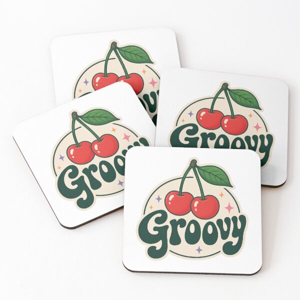 Item preview, Groovy Cherry Vintage Style Design designed and sold by MarcusMobley.